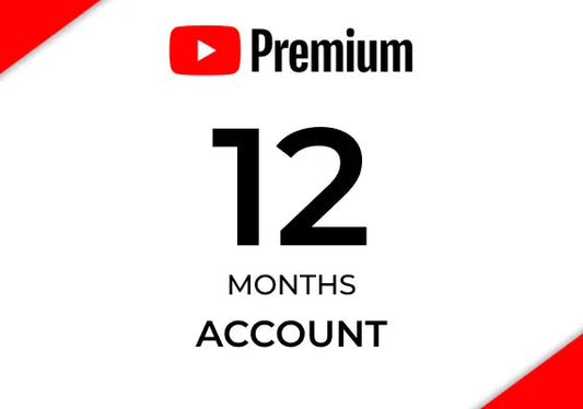 YouTube Premium 12 Months ACCOUNT - GLOBAL